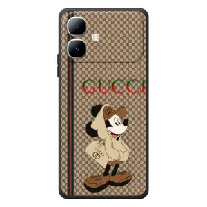 Чехлы ГУЧЧИ для Инфиникс Смарт 20 (AlphaPrint) (Mickey GUCCI)