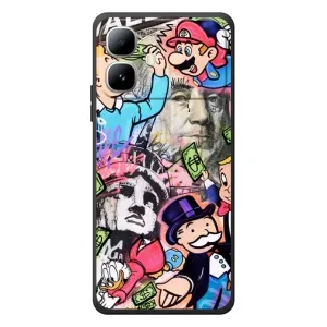 Чехлы с крутыми принтами для Infinix Smart 20 - (PREMIUMPrint) (Monopoly man)