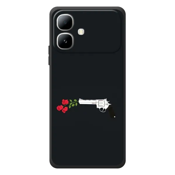 Чехол с принтом «Неожиданные цветы» для Infinix Smart 20