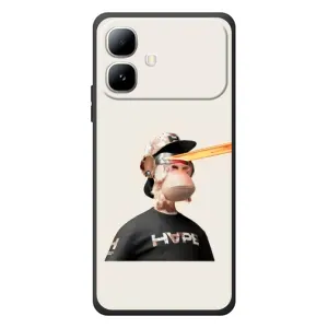 Чехлы с Обезьянами NFT для Infinix Smart 20 (AlphaPrint) (обезьяна NFT в очках)