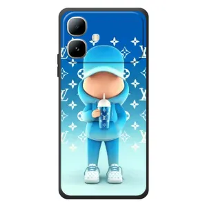 Круті Чохли Луі Віттон для Infinix Smart 20 (AlphaPrint) (Хлопець LV)