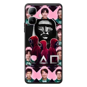 Чохол Гра в кальмара для Infinix Smart 20 (Учасники Гра кальмара)