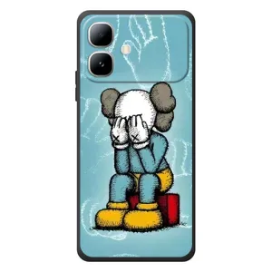 Чехлы для Infinix Smart 20 - Bearbrick Louis Vuitton (PREMIUMPrint) (Плач Bearbrick)