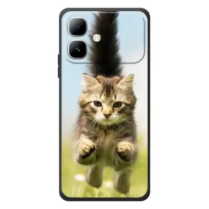 Чохли з Котиками для Infinix Smart 20 (VPrint) (Прижок кота)