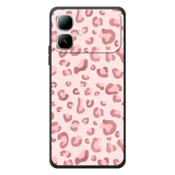 Чехол с принтом «Розовый леопард» для Infinix Smart 20