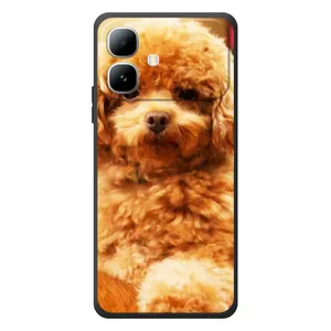 Чехлы с собаками для Infinix Smart 20 (VPrint) (Щенок Бишон)