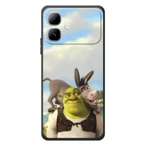 Чохол з мультфільмом Шрек на Infinix Smart 20 (Шрек та Осел)