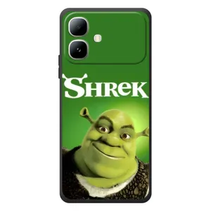 Чохол з мультфільмом Шрек на Infinix Smart 20 (Усміхнений Шрек)