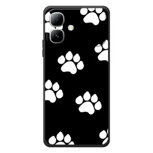 Чехлы с собаками для Infinix Smart 20 (VPrint) (Следы собаки)
