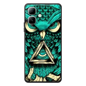 Чохол з пташками на Infinix Smart 20 (VPrint) (Сова з оком)