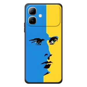 Украинские Чехлы для Infinix Smart 20 с картинкой УПА (AlphaPrint) (Степан Бандера)