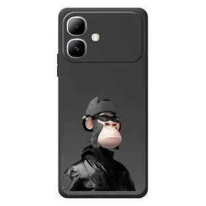 Чехлы с Обезьянами NFT для Infinix Smart 20 (AlphaPrint) (стильная обезьяна NFT)