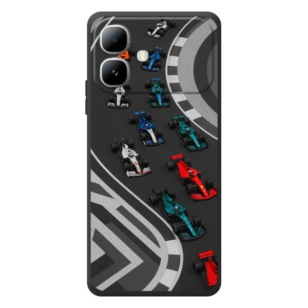 Чехол с принтом «Трасса Ф1» для Infinix Smart 20