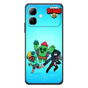 Чехлы Brawl Stars для Infinix Smart 20 (AlphaPrint) (Тріо героїв)