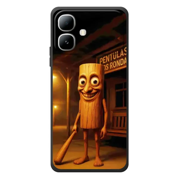 Чохол з принтом «Тунг тунг сахур» для Infinix Smart 20 Чохол з принтом «Тунг тунг сахур» для Infinix Smart 20