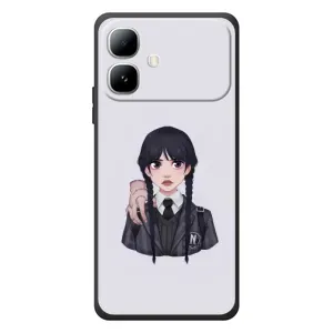 Чохли Венсдей на Infinix Smart 20 Уенсдей (AlphaPrint) (Венздей і Річ)