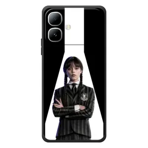 Чохли Венсдей на Infinix Smart 20 Уенсдей (AlphaPrint) (W-Wednesday)
