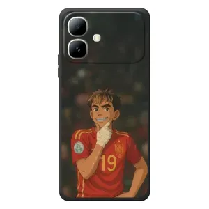 Чохол з футболістом Ламін Ямаль Infinix Smart 20 (Ямаль аніме)