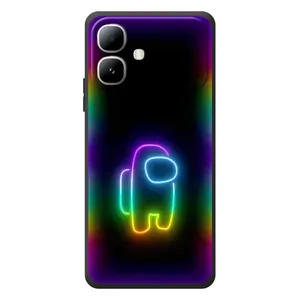 Чехол Амонг Ас для Infinix Smart 20 (AlphaPrint) (Яркий скин)