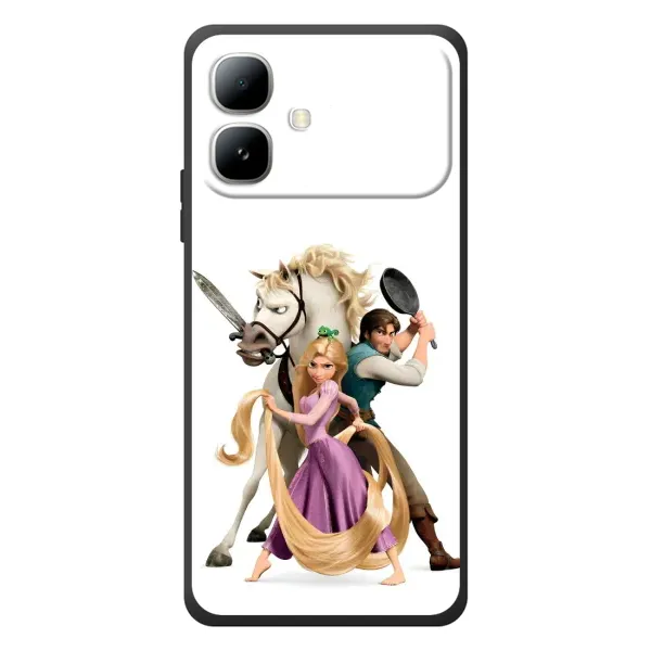 Чехол с принтом «Рапунцель и друзья» для Infinix Smart 20