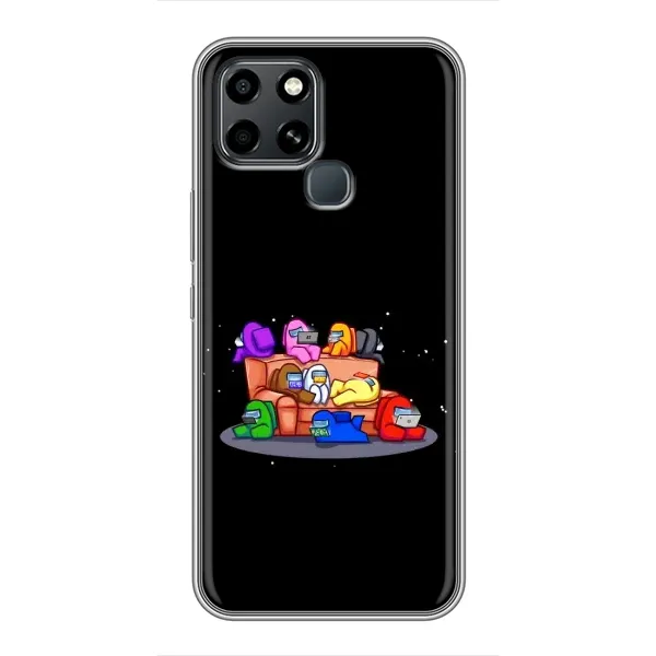 Чехол с принтом «Амонг-ас» для Infinix Smart 6