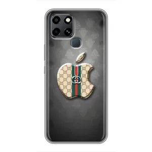 Чохли GUCCI для Інфінікс Смарт 6 (AlphaPrint) (Apple gucci)