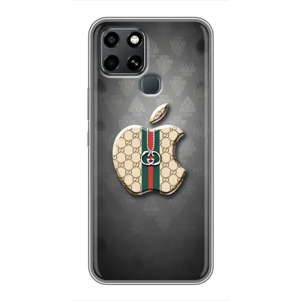Чехол с принтом «Apple gucci» для Infinix Smart 6