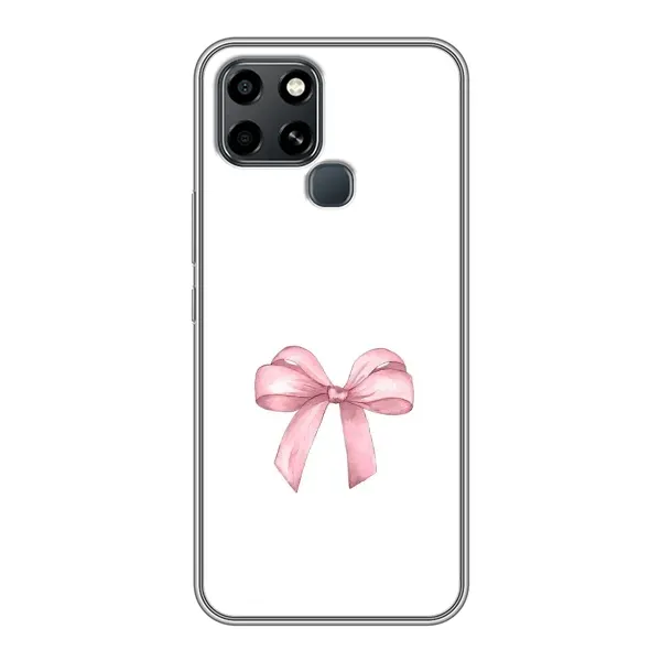 Чехол с принтом «Бант дизайн» для Infinix Smart 6