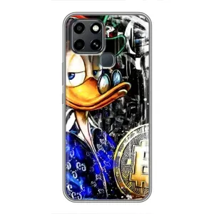 Чехли для Інфінікс Смарт 6 - Scrooge MagDag (PREMIUMPrint) (Біткойн Скрудж)