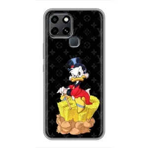Чехли для Infinix Smart 6 - Скрудж МакДак Louis Vuitton (PREMIUMPrint) (Богатство Макдака)
