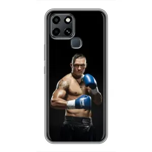 Чехол с картинкой Александр Усик для Infinix Smart 6 (Боксер Усик)