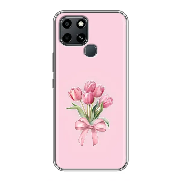 Чохол з принтом «Букет квітів» для Infinix Smart 6