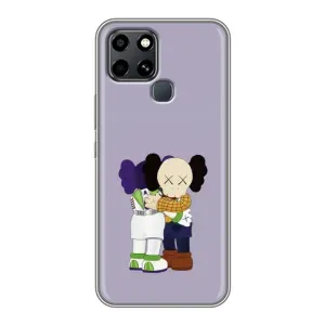 Чохли для Infinix Smart 6 - Bearbrick Louis Vuitton (PREMIUMPrint) (Дружба Беарбрік)