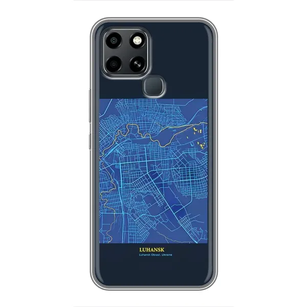 Чехол с принтом «Гуганск» для Infinix Smart 6