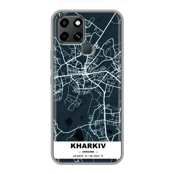 Чехол с принтом «Харьков» для Infinix Smart 6