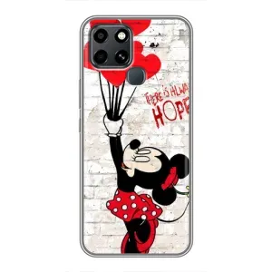Чохол Disney Mouse Infinix Smart 6 (PREMIUMPrint) (Heart Minni)