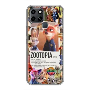 Чехол Зоотрополіс на Infinix Smart 6 (Постер Зверополис)