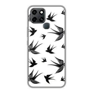 Чохол з пташками на Infinix Smart 6 (VPrint) (Ластівки)