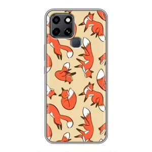 Чохли з картинкою Лисичка для Infinix Smart 6 (VPrint) (Лисички)