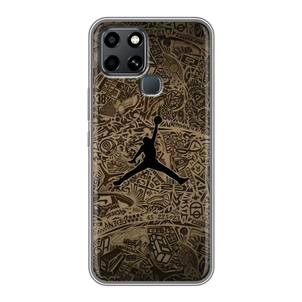 Чехол с принтом «Logo Jordan» для Infinix Smart 6