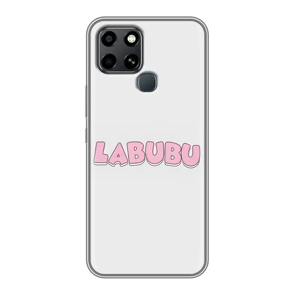 Чохол з принтом «Лого Лабубу» для Infinix Smart 6