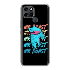 Чохли Містер Біст для Інфінікс Смарт 6 (logo Mr beast)