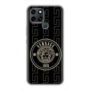 Чохли VERSACE для Інфінікс Смарт 6 (PREMIUMPrint) (Лого Версаче)