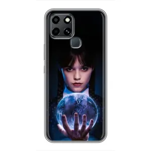 Чохол з дизайном Венздей 2 на Infinix Smart 6 (Магічна сфера Венздей)
