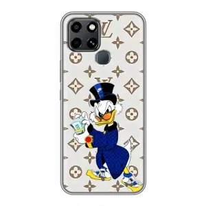 Чехли для Infinix Smart 6 - Скрудж МакДак Louis Vuitton (PREMIUMPrint) (Макдак на стилі)