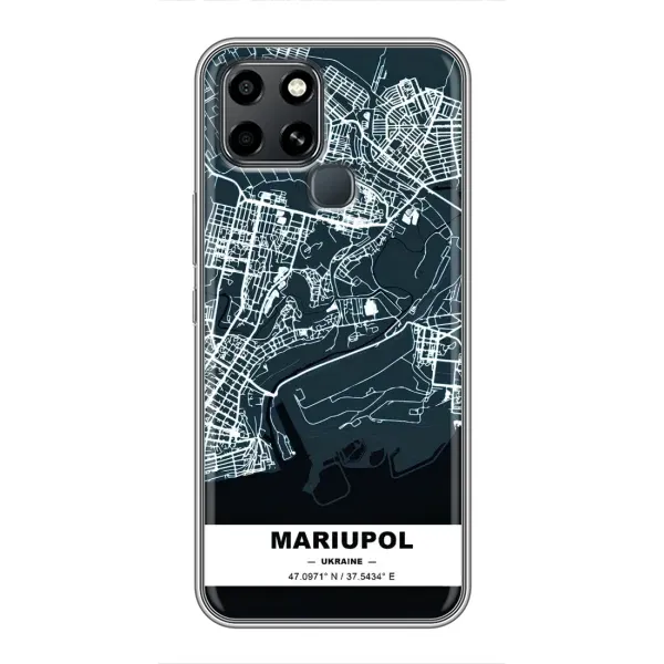 Чехол с принтом «Мариуполь» для Infinix Smart 6