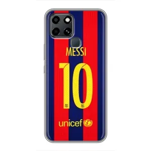 Чохли Мессі для Infinix Smart 6 (AlphaPrint) (Messi Barca 10)