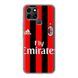 Чохли для Infinix Smart 6 (VPrint) - Футбольні клуби (Milan)