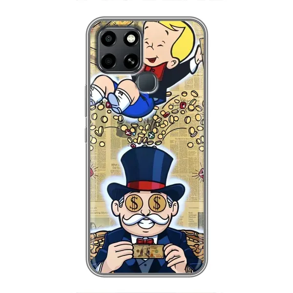 Чехол с принтом «Монополия Мен» для Infinix Smart 6