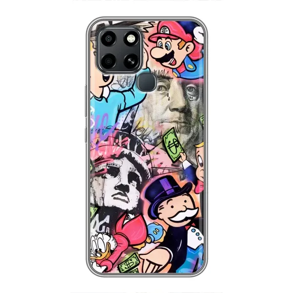 Чехол с принтом «Monopoly man» для Infinix Smart 6